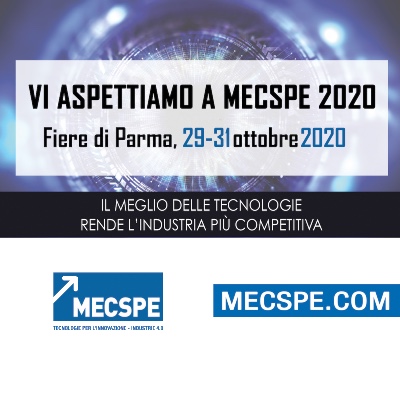 vi aspettiamo a Mecspe 2020, Fiere di Parma 29-31 ottobre